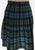 1960s Scott Adie Ltd Tartan Pleated Wrap Kilt Skirt