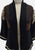 1970s Colourblock Wool Knit Shawl Collar Cardigan