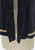 1970s Colourblock Wool Knit Shawl Collar Cardigan