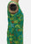 Bernshaw of Mayfair 1960s Green Floral Silk Shift Dress