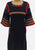 1970s kt. International Fair Isle Style Knit Maxi Dress