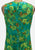 Bernshaw of Mayfair 1960s Green Floral Silk Shift Dress