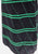 Black and Green Wool Blend Graphic 1970s Knit Dress