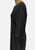 Eastex Charcoal 1960s Wool Beaded Shift Dress
