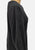 Eastex Charcoal 1960s Wool Beaded Shift Dress
