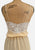 Ivy Champagne 1970s Lace Trim Nightgown