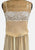 Ivy Champagne 1970s Lace Trim Nightgown