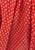 Vintage Style Red & White Polka Dot Cotton Tie Back Dress