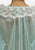 Iris Aqua 1960s Ruffled Lace Peignoir