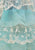 Iris Aqua 1960s Ruffled Lace Peignoir
