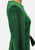 Adam Marr Emerald 1970s Belted Pocket Shift Dress