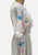 White Floral Ruffle Vintage Dress
