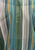 Teal 1980s Vertical Stripe Belted Shirt Dress