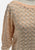 Apricot 1980s Chevron Knit Jumper
