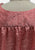 Berkhan Pink Jacquard Cowl Neck Vintage Blouse