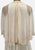 Leon Brook Models Ivory 1970s Cape Dress