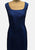 Vintage Clothing - Mid Century Ocean Blue Lurex Evening Gown - Painted Bird Vintage Boutique & The Aviary - Dresses