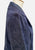 Vintage Clothing - Alpine Fashions Indigo Suede Leather Coat NZ - Painted Bird Vintage Boutique & The Aviary - Coats & Jackets