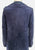 Vintage Clothing - Alpine Fashions Indigo Suede Leather Coat NZ - Painted Bird Vintage Boutique & The Aviary - Coats & Jackets
