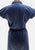 Vintage Clothing - Delightful Authentic Vintage Derek Clothes New Zealand Periwinkle Blue Ultrasuede-Feel Belted Shirt Dress - Painted Bird Vintage Boutique & The Aviary - Dresses