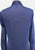 Cavalier Shirtmakers 1970s Cobalt Blue Orange Button Long Sleeve Shirt 'VIP'