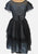 Vintage Clothing - Belvera Fashions Sydney Mid Century Black Tulle Party Dress - Painted Bird Vintage Boutique & The Aviary - Dresses