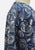 Vintage Clothing - Ink Blue Rose Print Vintage Jacket - Painted Bird Vintage Boutique & The Aviary - Jacket