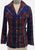 Vintage Clothing - Royal Blue Tartan Tailored Jacket - Painted Bird Vintage Boutique & The Aviary - Coats & Jackets