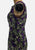 Authentic Vintage Lydia of London Purple Floral Print Ruched Shift Dress 'VIP'