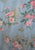 Vintage Clothing - 1940s-1970s Powder Blue Rose Print Ruffle Midi Dress - Painted Bird Vintage Boutique & The Aviary - Dresses