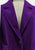 Jaeger London 1960s Royal Purple Wool Blazer Jacket 'VIP'