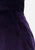 Knowledge of the Hand Deep Violet Cotton Velvet Pencil Skirt 'VIP'