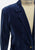 Vintage Clothing - Glassons Navy Velvet Tailored Jacket NZ - Painted Bird Vintage Boutique & The Aviary - Coats & Jackets
