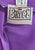 Bruce Berry Purple Crepe Belted Jacket 'VIP'