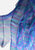 Blue Purple Multi-Stripe Tiered Ruffle Georgette Maxi Gown 'VIP'