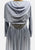 Mr K 1970s Grey Jersey Cowl Neck Dress 'VIP'