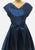 Vintage Clothing - Blue Bow Dress - Wounded - Painted Bird Vintage Boutique & The Aviary - Dresses