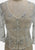 1990s Ivory Lace and Lurex Sequin Blouse