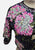Incredible Navy Silk Floral Sequin & Bead Cropped Evening Jacket 'VIP'