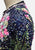 Incredible Navy Silk Floral Sequin & Bead Cropped Evening Jacket 'VIP'