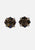 Vintage Clothing - 1950s Beaded Cluster Clip-On Earrings - Painted Bird Vintage Boutique & The Aviary - Earrings