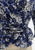Vintage Clothing - 1950s Dark Navy Floral Wrap Blouse - Painted Bird Vintage Boutique & The Aviary - Shirts & Tops