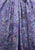 1970s French Silk Lavender Paisley Midi Dress with Pockets 'VIP'