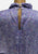 1970s French Silk Lavender Paisley Midi Dress with Pockets 'VIP'