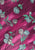 Palm Island Fashions 1950s Magenta Rose Print Cotton Fit And Flare Dress 'VIP'