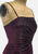 New Leaf California by Samir 1970s Purple Lurex Crochet-Waist Disco Dress 'VIP'