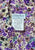 Chow Mein Purple Ditsy Floral Cotton Blouson Midi Dress 'VIP'
