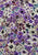Chow Mein Purple Ditsy Floral Cotton Blouson Midi Dress 'VIP'