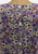 Chow Mein Purple Ditsy Floral Cotton Blouson Midi Dress 'VIP'