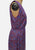 Osti Fashions 1970s Raspberry Ditsy Floral Sleeveless Wrap Bodice Midi Dress 'VIP'